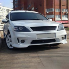 Аэродинамический обвес "Power DM" (вариант №2, увеличенный клиренс) для Renault Logan (фаза 2)(2009-2016)