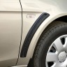 Накладки на крылья (жабры) "EVO" для Mitsubishi Lancer X (2007-2016) купить недорого с доставкой в Санкт-Петербург