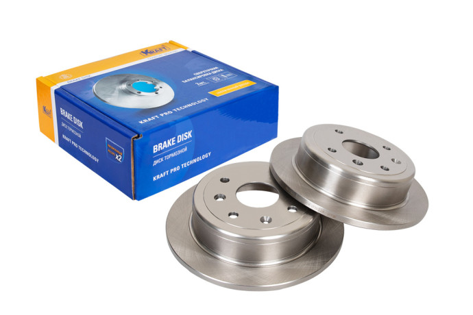 Диск тормозной задний Chevrolet Lacetti (04-), OBERKRAFT купить недорого с доставкой в Санкт-Петербург