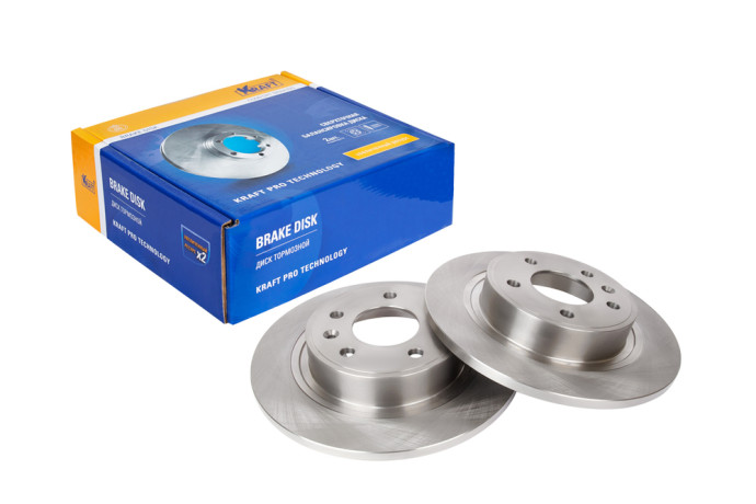 Диск тормозной задний Opel Astra (09-15) 1.3-2.0, Zafira (11-15) 1.4-2.0, OBERKRAFT купить недорого с доставкой в Санкт-Петербург