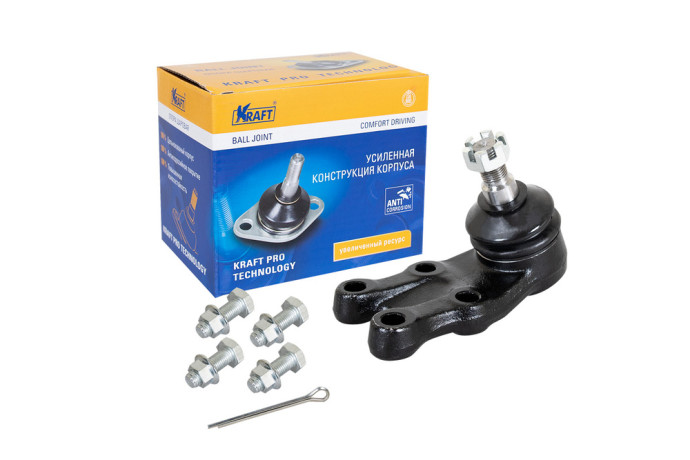 Шаровая опора нижняя Hyundai Starex H-1 (1997-2007), H-100 (1993-), H-200 (1997-), OBERKRAFT купить недорого с доставкой в Санкт-Петербург