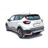 Защита порогов «Труба» (d51) для Renault Kaptur (2016-н.в.)(Нерж. Сталь) купить недорого с доставкой в Санкт-Петербург