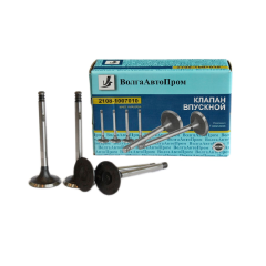 Клапан впускной 2108. 2108-1001010 для двигателей объемом 1500см (4 штуки)