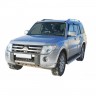Защита порогов (d40) для Mitsubishi Pajero IV (2006-2011)(Окрашенное) купить недорого с доставкой в Санкт-Петербург