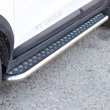 защита порогов с алюм. площадкой d51мм (нпс) l@da XR@Y cross (2018-н.в.) купить недорого с доставкой в Санкт-Петербург