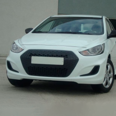 Накладка на решетку радиатора для Hyundai "Solaris"