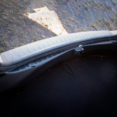 Накладка в проём багажника для Renault Logan II (2014-н.в.)