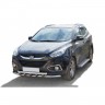 Защита порогов «Бумер» алюминиевая с резинкой для Hyundai ix 35 (2010-2016) купить недорого с доставкой в Санкт-Петербург