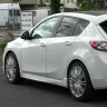 Накладки на пороги для Mazda 3 (2 gen)(2009-2013) купить недорого с доставкой в Санкт-Петербург