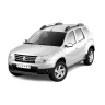 Защита порогов с алюм. площадкой d51мм «Эстонец» ШАГРЕНЬ (ППК) Renault Duster (2012-2020), Nissan Terrano (2014-н.в.) купить недорого с доставкой в Санкт-Петербург