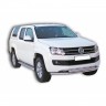 Защита порогов с алюминиевым листом (d63,5) для Volkswagen Amarok (2010-2016)(Окрашенное) купить недорого с доставкой в Санкт-Петербург