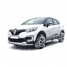 Защита порогов «Труба с проступью» (d76) для Renault Kaptur (2016-н.в.)(Окрашенное) купить недорого с доставкой в Санкт-Петербург