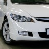 Накладки на фары (реснички) узкие var №1 для Honda Civic 4D (2006-2012) купить недорого с доставкой в Санкт-Петербург