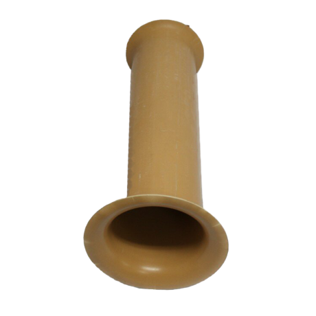 Труба с раскрывом неокрашенная диаметр 160мм, длина 630мм купить недорого с доставкой в Санкт-Петербург