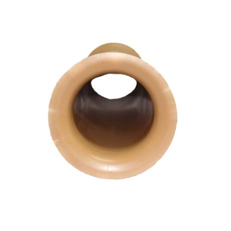 Труба с раскрывом неокрашенная диаметр 160мм, длина 630мм купить недорого с доставкой в Санкт-Петербург