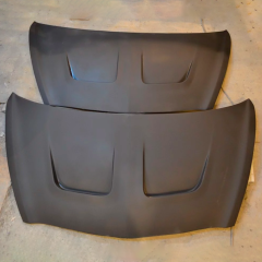 Пластиковый капот с 2 мя воздухоотводами для Honda Fit GD