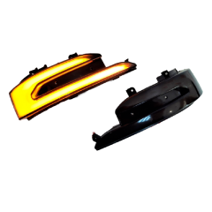 двойные динамические повторители поворотов &quot;плазма амг&quot; тонированные в зеркала b@3 2170 ПРИОР@