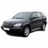 Защита порогов (d63.5) с алюминиевым листом для Lexus RX 300 (1997-2003)(Окрашенное) купить недорого с доставкой в Санкт-Петербург