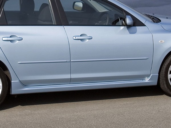 Накладки на пороги для Mazda 3 (2004-2009) купить недорого с доставкой в Санкт-Петербург