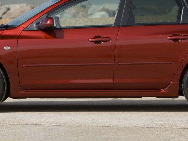 Накладки на пороги для Mazda 3 (2004-2009) купить недорого с доставкой в Санкт-Петербург