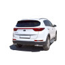 Защита заднего бампера «Уголки» (d51) для Kia Sportage (2016-н.в.)(Нерж. Сталь) купить недорого с доставкой в Санкт-Петербург