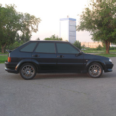 Накладки на пороги &quot;Thorn DM&quot; для B@3 2114, 2115