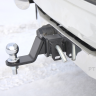 ТСУ /съемный квадрат/ с НЕРЖ накладкой TOYOTA LAND CRUISER Prado 150 2009-/ LC Prado 120 2002-2009/ LEXUS GX 460 2010-2013 купить недорого с доставкой в Санкт-Петербург