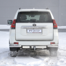 ТСУ /съемный квадрат/ с НЕРЖ накладкой TOYOTA LAND CRUISER Prado 150 2009-/ LC Prado 120 2002-2009/ LEXUS GX 460 2010-2013 купить недорого с доставкой в Санкт-Петербург