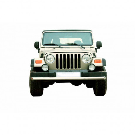 Защита переднего бампера (d63.5) для JEEP Wrangler (2002-2004)(Окрашенное) купить недорого с доставкой в Санкт-Петербург