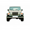 Защита переднего бампера (d63.5) для JEEP Wrangler (2002-2004)(Окрашенное) купить недорого с доставкой в Санкт-Петербург