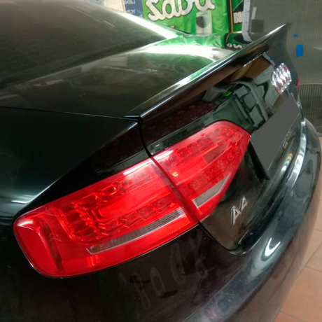 Лип спойлер на кромку багажника для AUDI А4 (2007-2011) купить недорого с доставкой в Санкт-Петербург
