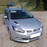Накладка на бампер Форсаж для Ford Focus 3 (2011-2015) купить недорого с доставкой в Санкт-Петербург