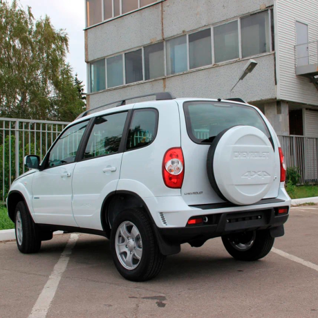 Колпак запасного колеса Chevrolet Niv@ (крашенный) купить недорого с доставкой в Санкт-Петербург