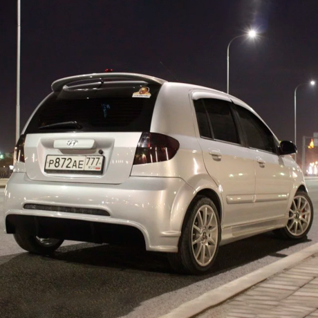 Бампер задний "Exclusive style" для Hyundai Getz купить недорого с доставкой в Санкт-Петербург