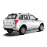 Защита порогов с алюм. площадкой d51мм ШАГРЕНЬ (ППК) LIFAN X60 (2012-н.в.) купить недорого с доставкой в Санкт-Петербург