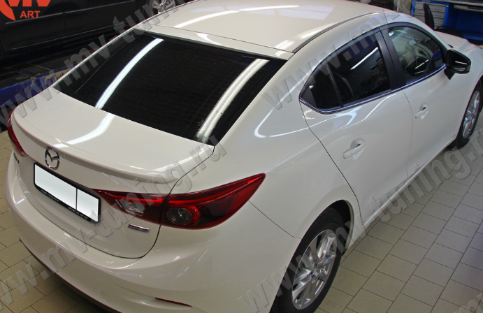 Козырек на заднее стекло для Mazda 3 (2013-н.в.) купить недорого с доставкой в Санкт-Петербург