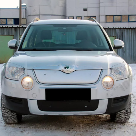 Комплект зимних экранов (под покраску) для Skoda Yeti (2009-2012) купить недорого с доставкой в Санкт-Петербург
