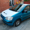 Пластиковый капот с воздухоотводами для Hyundai Getz дорестайлинг (2001-2004 г.в.) купить недорого с доставкой в Санкт-Петербург
