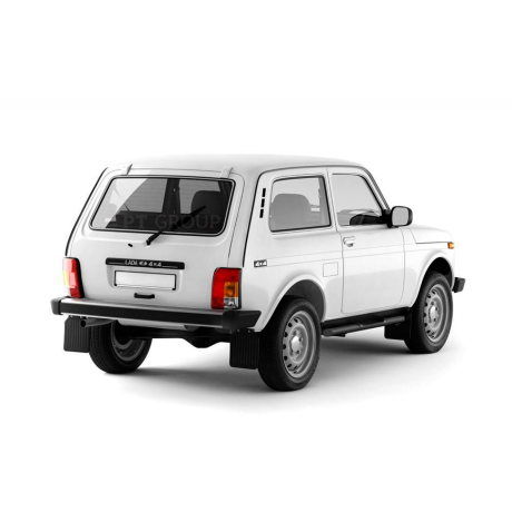 Защита порогов с накладками d63мм ШАГРЕНЬ (ППК) L@DA "4х4 2121" 1995-/ "4x4 URBAN" 2015- купить недорого с доставкой в Санкт-Петербург