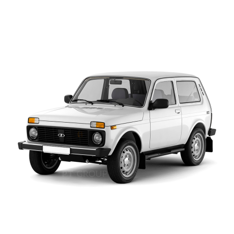 Защита порогов с накладками d63мм ШАГРЕНЬ (ППК) L@DA "4х4 2121" 1995-/ "4x4 URBAN" 2015- купить недорого с доставкой в Санкт-Петербург