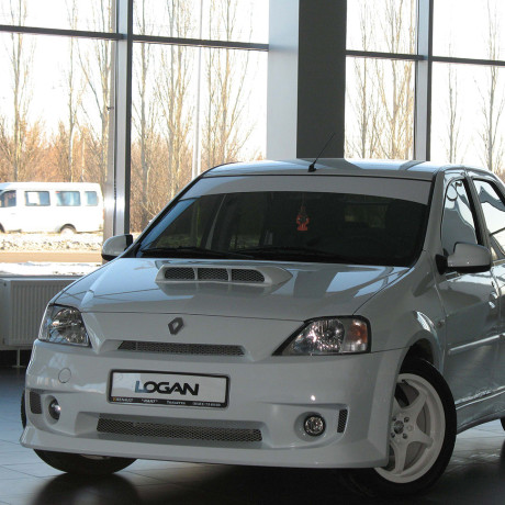 Аэродинамический обвес "Power DM" для Renault Logan купить недорого с доставкой в Санкт-Петербург