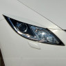 Накладки на фары (реснички) для Mazda 6 (2008-2012) купить недорого с доставкой в Санкт-Петербург