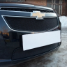 Защита радиатора "Standart" Chevrolet Cruze (2008-2013) верх, чёрная купить недорого с доставкой в Санкт-Петербург