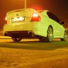 Накладка на задний бампер Subaru Legacy B4/Lancaster (Кузова BL5, BLE) купить недорого с доставкой в Санкт-Петербург