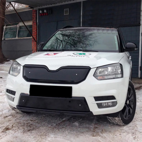 Зимний экран нижний, (под покраску) для Skoda Yeti City (2013-2018) купить недорого с доставкой в Санкт-Петербург