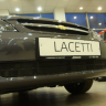 Защита радиатора "Standart" Chevrolet Lacetti (хэтчбек) чёрная купить недорого с доставкой в Санкт-Петербург