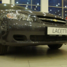 Защита радиатора "Standart" Chevrolet Lacetti (хэтчбек) чёрная купить недорого с доставкой в Санкт-Петербург