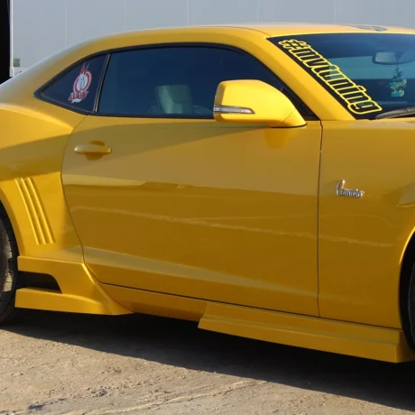Накладки на пороги (4 шт) для Chevrolet Camaro SS,RS (2009-2012) купить недорого с доставкой в Санкт-Петербург