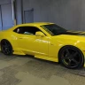 Накладки на пороги (4 шт) для Chevrolet Camaro SS,RS (2009-2012) купить недорого с доставкой в Санкт-Петербург