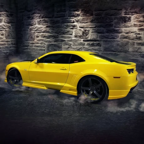 Накладки на пороги (4 шт) для Chevrolet Camaro SS,RS (2009-2012) купить недорого с доставкой в Санкт-Петербург